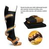 2Pair Sport Compression Stockings, Ankle Protection Copper Fiber Calf Thining Sleeves Compression Socks with Lightweight Breathable material(S/M) view 2