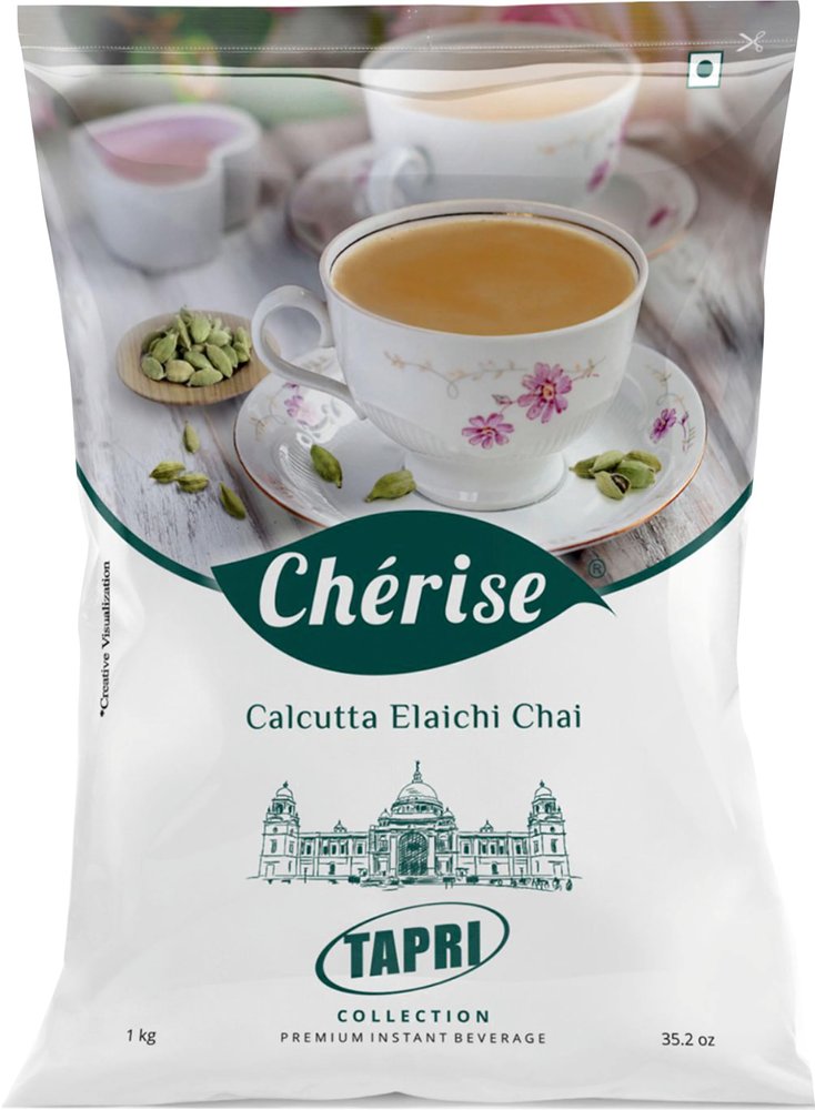 Cherise Tapri Premium Calcutta Elaichi Chai, Instant Tea Premix (1 Kg Pouch)