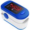 AccuSure Finger Tip Pulse Oximeter with LED Display and Auto Power Off Feature (Blue and White) view 1