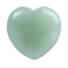 Astroghar Green Aventurine 25 mm Puffy Heart Figurine for Reiki Healing