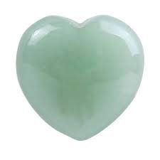 Astroghar Green Aventurine 25 mm Puffy Heart Figurine for Reiki Healing