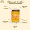 SWARNAMRIT Organic A2 Bilona Gir Cow Ghee|500 Ml|Traditional Bilona Method|Cultured|Premium|Immunity Booster|Pure|Natural|Healthy|Fresh|Lactose&Gluten Free|Keto Friendly|Glass Bottle view 2