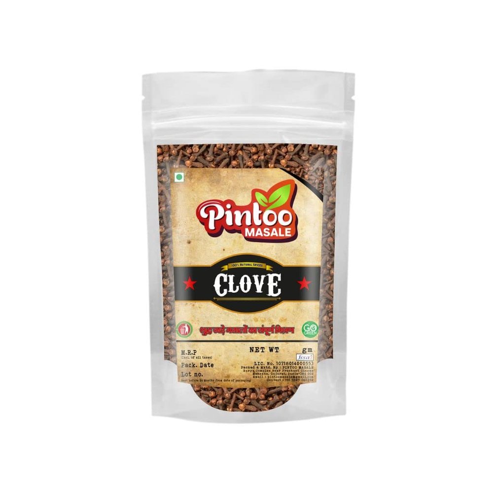 PINTOO MASALE Natural Raw Organic Whole Cloves Laung (250 GM) Daily Useful Healthy Spices | Mouth Freshener