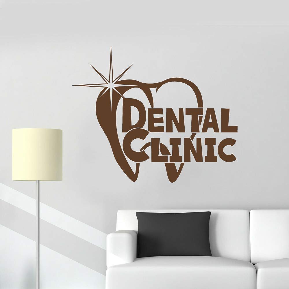 Gadgets Wrap Dental Clinic Sign Wall Decals Decor Tooth Healthy Stomatology Stickers