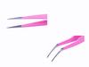 Aoshang 2PCS Stainless Steel Straight and Curved Tip Tweezers Nippers for Eyelash Extensions and Nail Art Sticker Rhinestone Eyelash Picker Acrylic Gel Nail DIY Art view 4