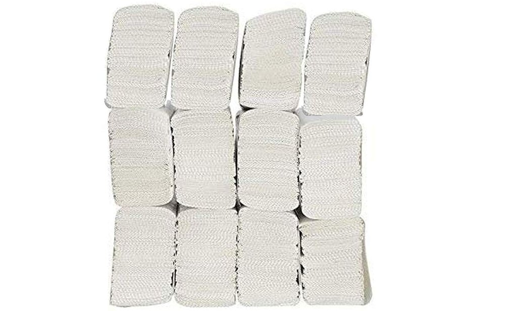 DHWANI ENTERPRISE 1560 Pieces Fold Tissue Paper (White, 12 Packet, Medium)(PACK OF 2) with Check Duster Cloth