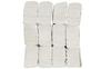 DHWANI ENTERPRISE 1560 Pieces Fold Tissue Paper (White, 12 Packet, Medium)(PACK OF 2) with Check Duster Cloth view 1