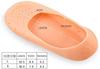 APURK_ Anti Crack Full Length Silicone Foot Protector Moisturizing Socks for Foot-Care and Heel Cracks for Men and Women - (Free Size) (Pair of 1) view 3