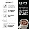 COCOSUTRA Mocha Hot Chocolate Mix | Enjoy hot or cold | 100 g | Gluten Free Drinking Chocolate Powder | No Preservatives | Ready in 2 Minutes | Serves 5 Cups view 3