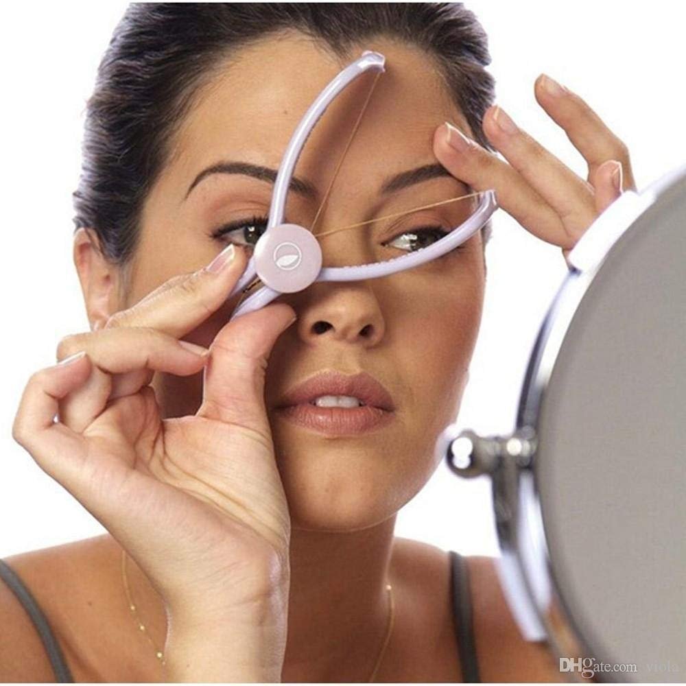 Anugrah Mart Zamkar Trades Eyebrow Face and Body Hair Threading and Removal System Tweezers for Women