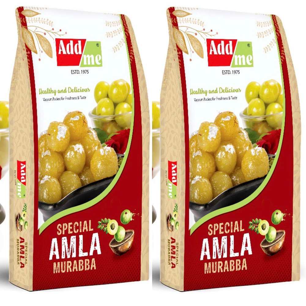 Add me Dry Amla Murabba Large Big King Size 2kg ( Vacuum Packed Without Syrup) Large and Soft amla Fruits 1kg X 2 Immunity boosters