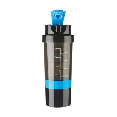 BSPA shake me tab water bottle Gym Protein & Supplement Shaker Bottle 500 ml Shaker blue
