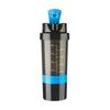 BSPA shake me tab water bottle Gym Protein & Supplement Shaker Bottle 500 ml Shaker blue view 1