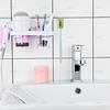 AUEAR, 3 Pack Toothbrush Head Covers with Suction Cup Anti Dust Wall Holder Mirror Protective Case for Home Travel Outdoor & Camping view 3