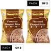 SWASTH Flaxseed Chapati Atta -Omega -3 -High Fibe C-Low Carbs |High Protein&Fibre|Diabetic Friendly |For Weight Loss view 3