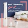 Lifelong LLPCW30 Rechargeable Eyebrow, Underarms And Bikini Trimmer (White) - 1 Hour Runtime (1Year Warranty) view 2