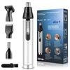 Cleanfly Ear and Nose Hair Trimmer for Men,Professional USB Rechargeable Nostril Nasal Hair Vacuum Cleaning System (Modal -1) (Modal-1), Grey view 1