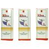 RHU OIL 60 ML (3 PACK OF 60 ML)  Ayurvedic Preparation  Relieves joint and muscular pain  Anti-inflammatory  Analgesic Properties  Anti-rheumatic view 1