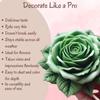 Confect Gooseberry Green Gum Paste for Cake Decorating | Perfect for Sugar Flowers, Roses, Leaves & Ruffles | Christmas Cake Decorations | Edible Gum Paste for Cakes, Cupcakes & Cookies | Vegan, Gluten-Free, Soy-Free, Palm Oil-Free- 250 Gms view 4