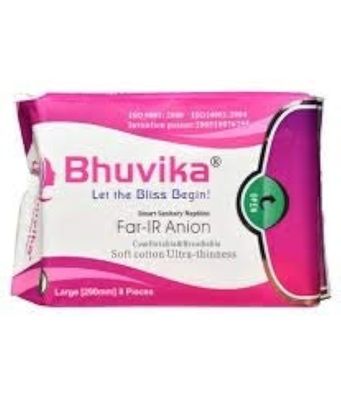 Bhuvika Smart Sanitary Napkins (290MM) L Size with 8 Pads (5)