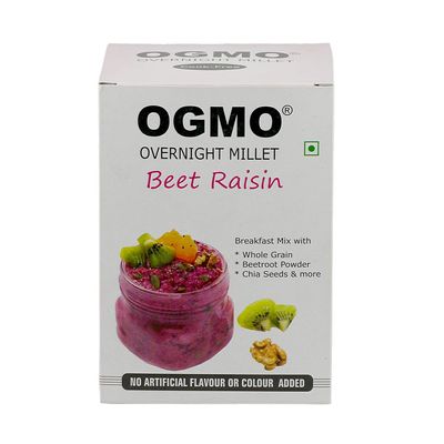 OGMO 5 Pack Beet Raisin Overnight Millet