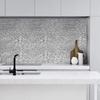 Delavala Kitchen Oil-Proof Aluminum Foil Stickers Peel and Stick Self Adhesive in Used for Kitchen Backsplash Drawer Dresser Shelf Liner -2 M view 3