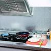 Delavala Kitchen Oil-Proof Aluminum Foil Stickers Peel and Stick Self Adhesive in Used for Kitchen Backsplash Drawer Dresser Shelf Liner -2 M view 4