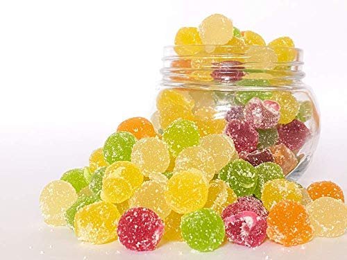 Nature Purify-Jelly Candy/Chocolate/Fruits Flavour 500 grams (Sweet-Coated in Sugar and Brightly Coloured)