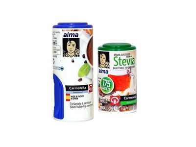 ALMA (Spain) 175 Stevia Tablets 650 Sugar without Sugar Tablets Natural Sugar without Sugar, Stevia Sweetener