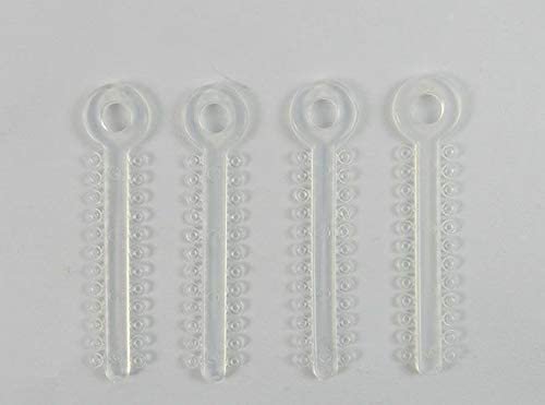 Dentosmile Dental Orthodontics Ligature Ties Light Force(Latex Free)1008/Pk In Multi Colours(Clear)