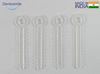 Dentosmile Dental Orthodontics Ligature Ties Light Force(Latex Free)1008/Pk In Multi Colours(Clear) view 4