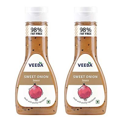 Veeba Sweet Onion Sauce, 350g - Pack of 2