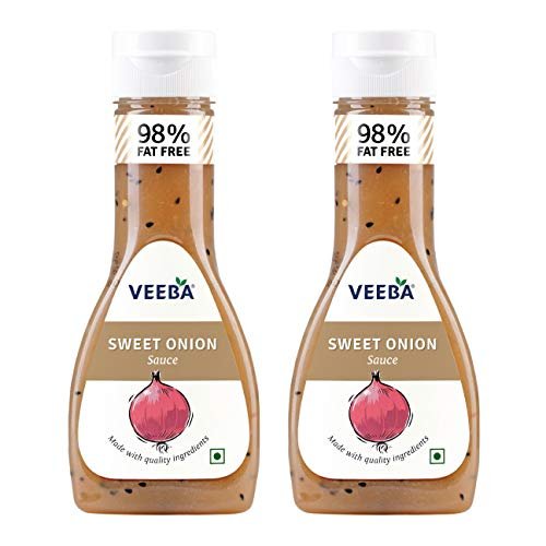 Veeba Sweet Onion Sauce, 350g - Pack of 2