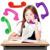 4E's Novelty Whisper Phones for Reading [4 Pack] Auditory Feedback, Hear Myself Sound Phone - Accelerate Reading Fluency, Comprehension & Pronunciation - Speech Therapy Materials Toys view 1