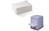 Dhwani Enterprise L Fold Table Top Tissue Paper Refill (White)- Pack of 10 WITH CHECK DUSTER CLOTH FREE view 1