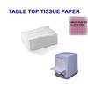 Dhwani Enterprise L Fold Table Top Tissue Paper Refill (White)- Pack of 10 WITH CHECK DUSTER CLOTH FREE view 2