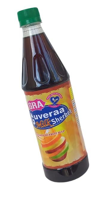 CONCENTRATED MILK SHERBET SYRUP/MADURAI JIGARTHANDA/MILKSHAKES/ICE-CREAMS SMOOTHIES/FALOODA TOPPINGS/KULFI/MILK POPSICLES 680 ML (2)