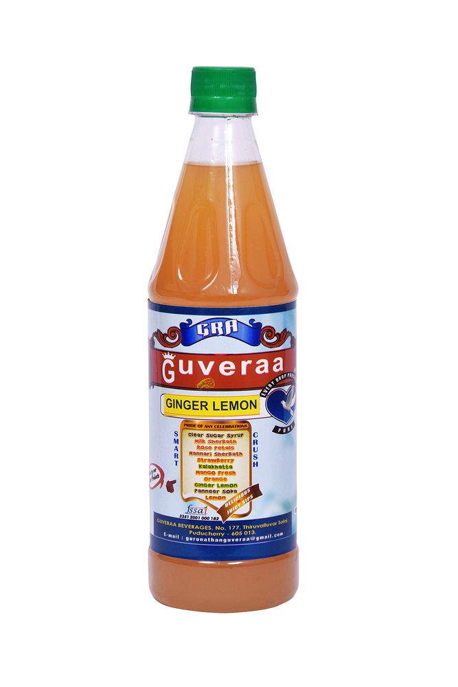 CONCENTRATED GINGER LEMON (TONIC WATER) 680 ML (2)
