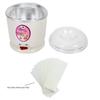 DEBIRE Automatic Wax Heater/Warmer for Hair Waxing for Women and Girls for Salon and Home Use | Multicolor (White,Pink,Red) | with Hair Wax Removal Paper 5Qty (Made In India) view 4