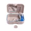 Orthdent Denture Box Case Bath Container and Brush with Mirror False Teeth Storage Box for Travel Daily Denture Care view 1