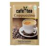 Caf N Tea Instant Cappuccino Coffee Premix Sachets | 16g Each | Pack of 10 | Creamy & Frothy Coffee Mix | Quick & Easy Brew | Rich Aroma view 1