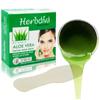 HERBDIVA Katori Facial Wax Aloe Vera, 80G | For Upper Lip, Facial Hair - Women view 3