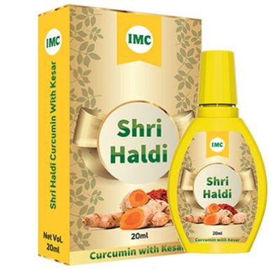 IMC Shri Haldi Curcumin With Kesar Pack Of 10