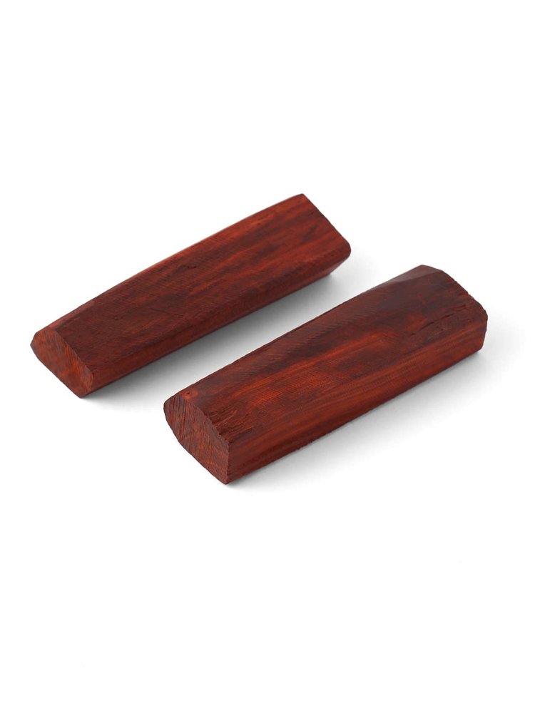 RDK Pure Quality Red (Lal) Sandalwood Stick Natural chandan sticks Lal Chandan Lakdi for Religious Usage and Healing Purpose 20-30 Grams (Pack of 2)