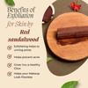 RDK Natural Red Sandalwood (Lal Chandan/Raktchandan) Sticks Lakdi for Religious & Healing Use  Temple & Home Worship (Pack of 3, 20-30 Gram Each) view 3