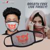 Zureni ORCFM3 3 Ply Cotton Face Mask Washable Reusable Breathable Protective Nose Mouth Cover with Non-woven Micro Fabric Layer (3 Pcs, Multicolor, Multi Design) view 4