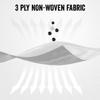 Casago OR0010 FDA Approved 4 Ply Non Surgical Disposable Face Mask with 2 Layer Meltblown Filter & Nose Pin 20 GSM Unisex Non-woven Fabric Nose Mouth Protection Cover (50 Pcs) view 3