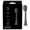 GLEEM Electric Toothbrush Refill Head, 2 count, Black view 1