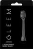 GLEEM Electric Toothbrush Refill Head, 2 count, Black view 2