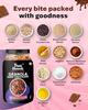 True Elements Crunchy Granola Dark Chocolate 900g - Granola for Breakfast | 23% Berries, Seeds & Almonds | 100% Wholegrain Cereal | Healthy and Tasty Breakfast view 2